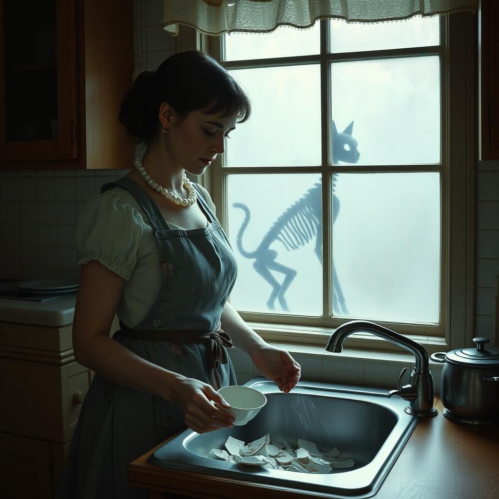 Superstitions, Standing in the kitchen doining de dishes, bu...