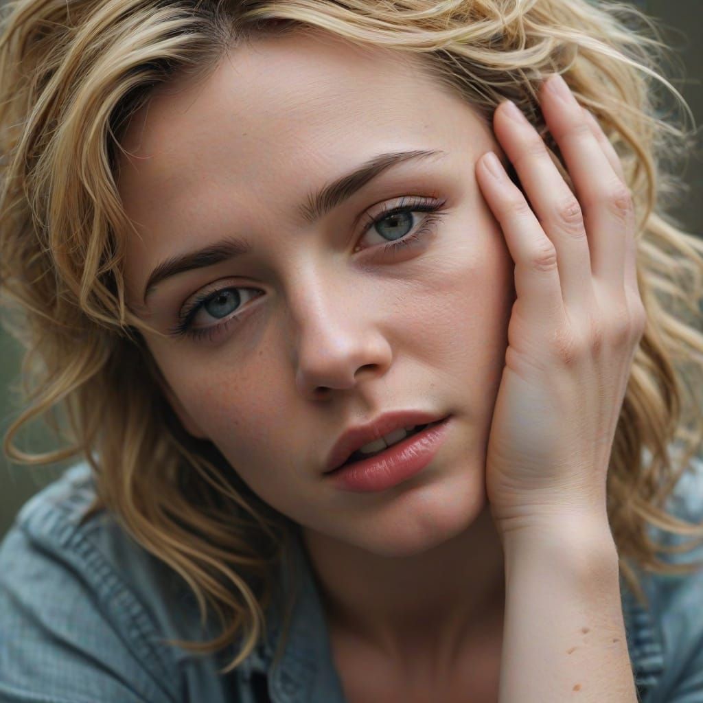 Intimate Portrait of a Girl: Raw Emotion