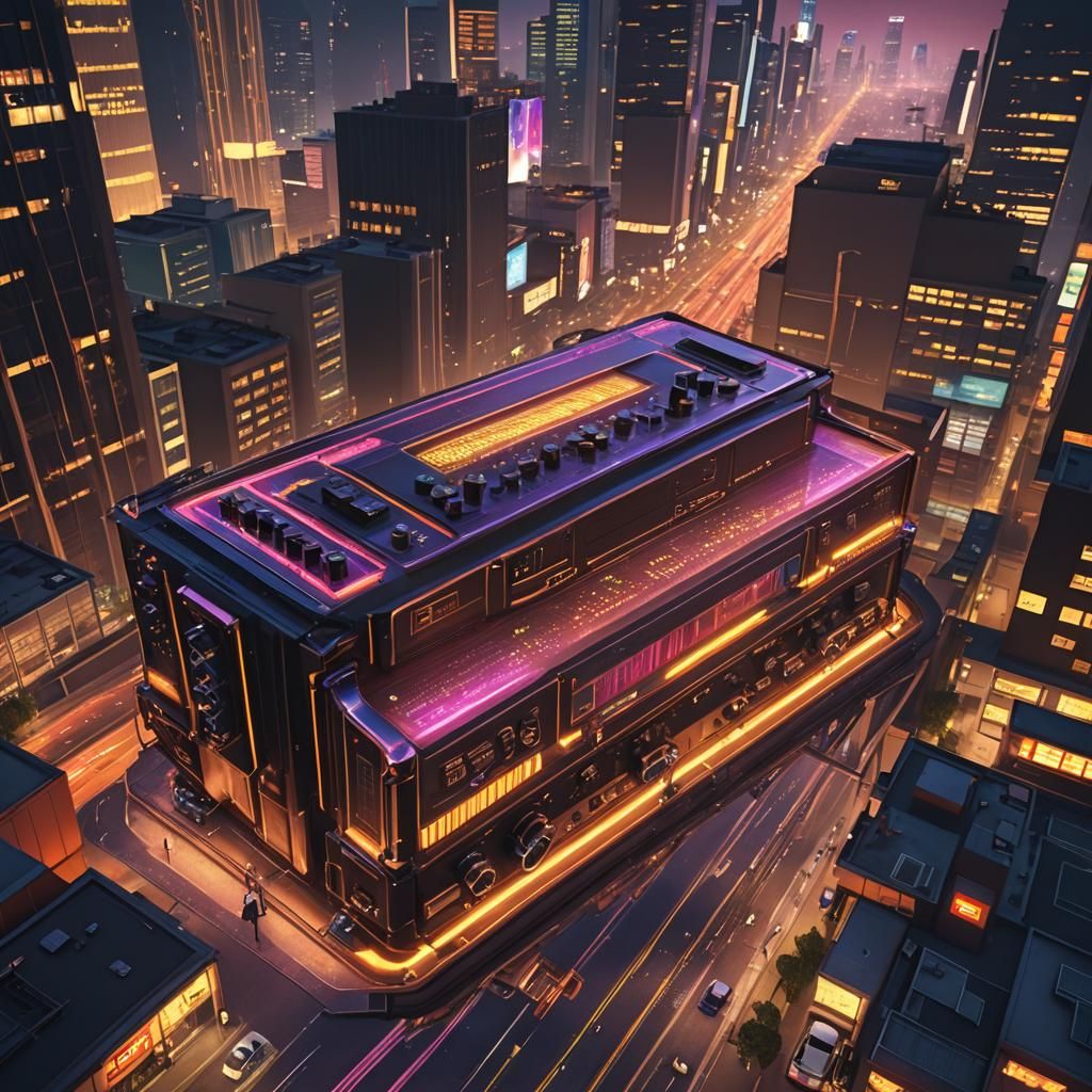 Los Santos Invasion of Giant Amplifier Bridge: 3D Game Art