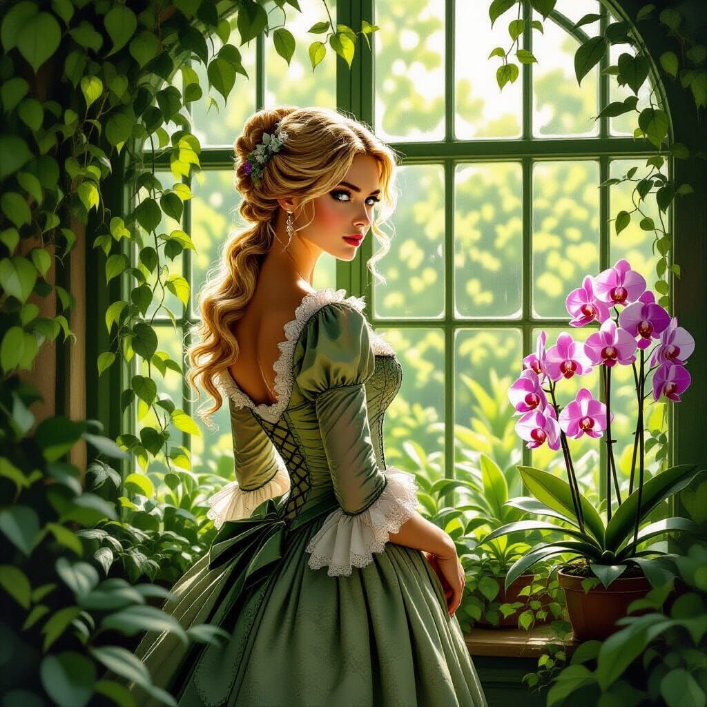 HIDING IN THE GREENERY