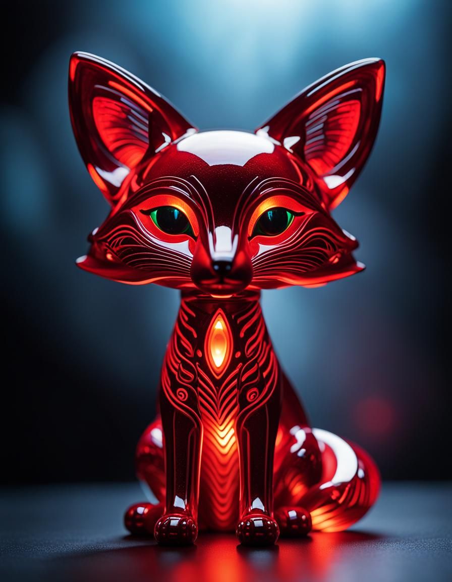 Eternal Flame Kitsune