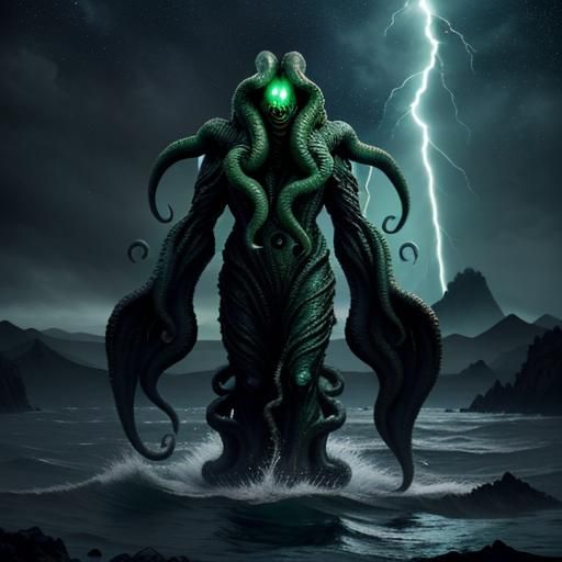 Photorealistic Cthulhu Emerges as Stars Align