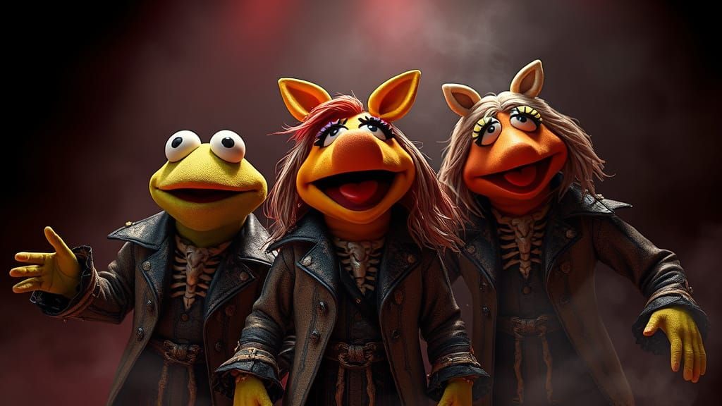 Kermit Finds Out Miss Piggy Has A Twin Sister, Well That Explains A Lot!