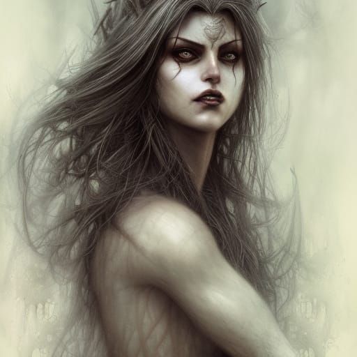 Female Werewolf Transformation: Hyperrealistic Fantasy Art