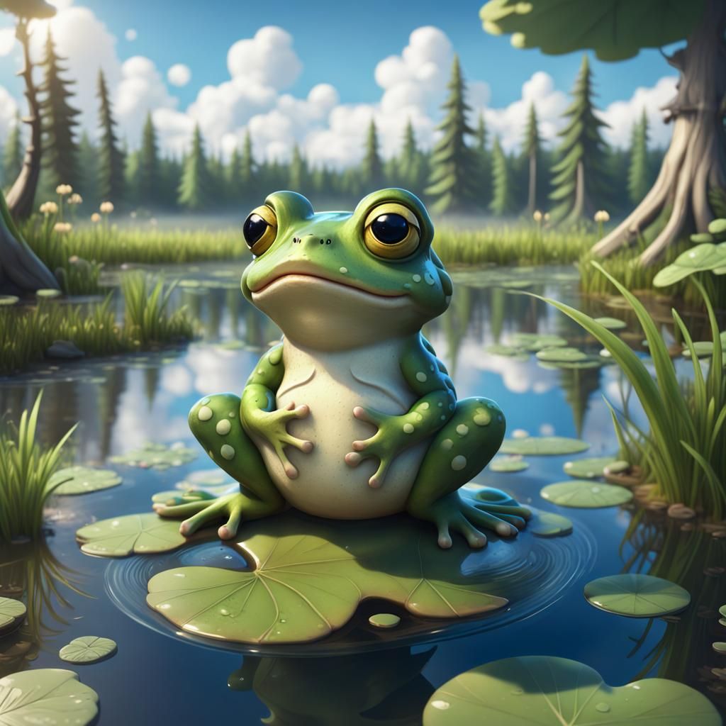Frog in a Pond