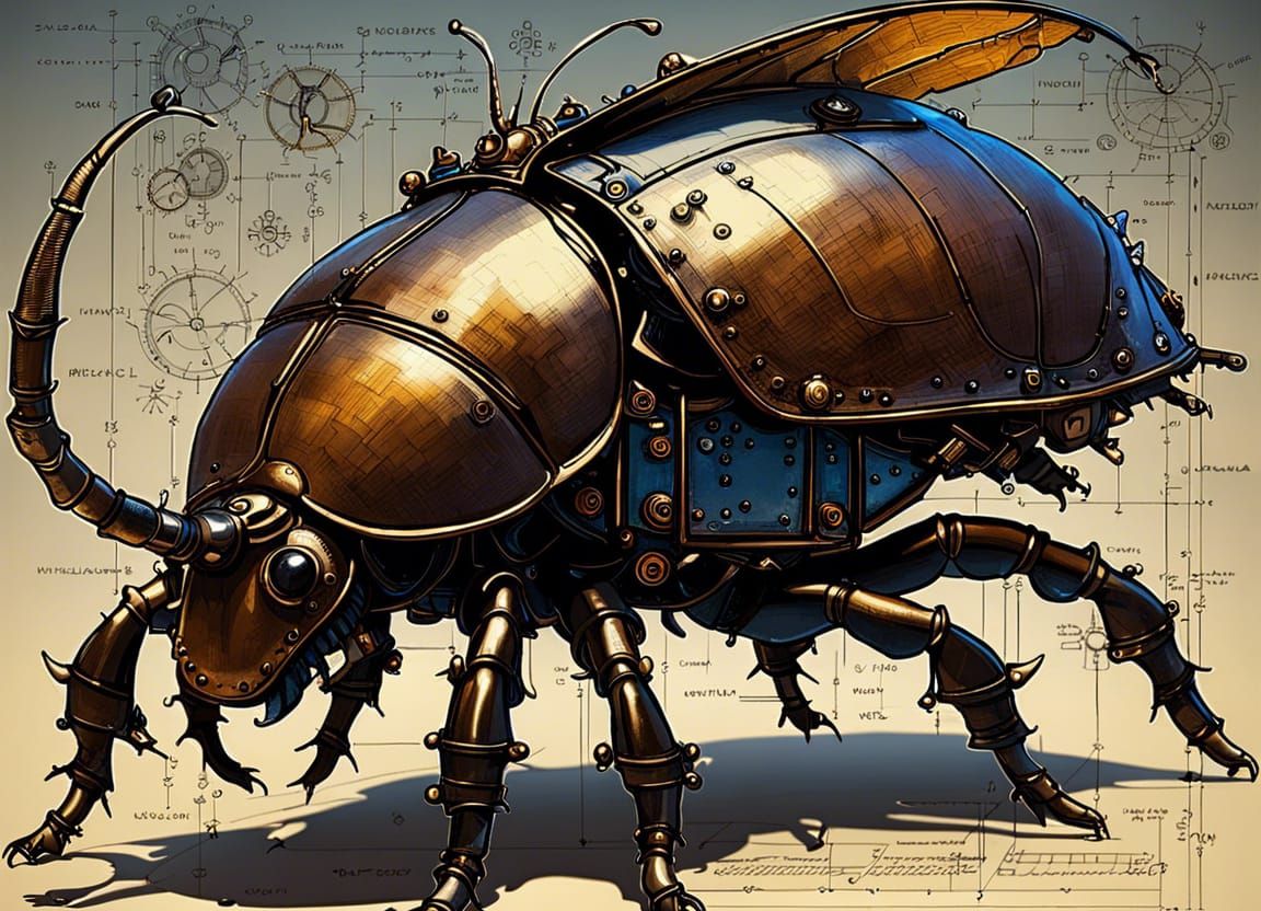 Rhinoceros Beetle Blueprints