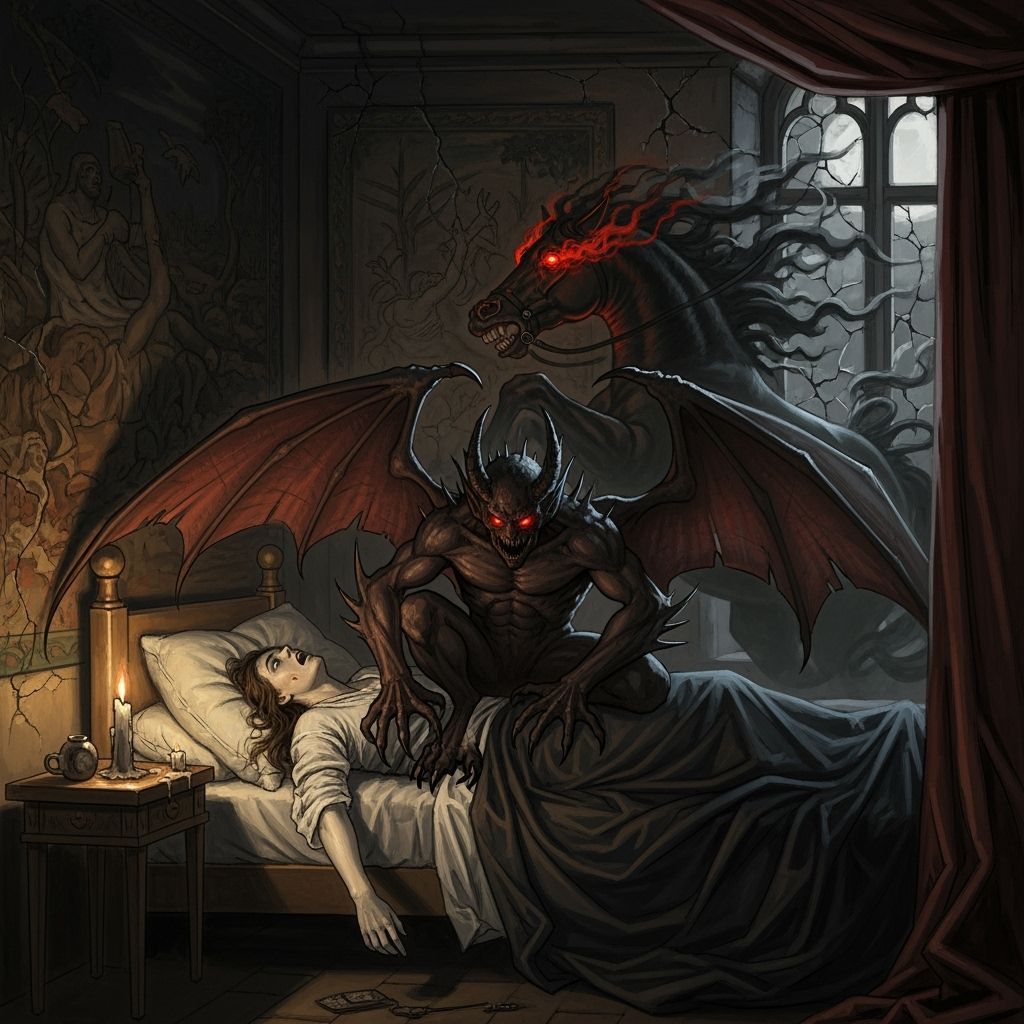 Grimdark Scene Inspired by Romanticism