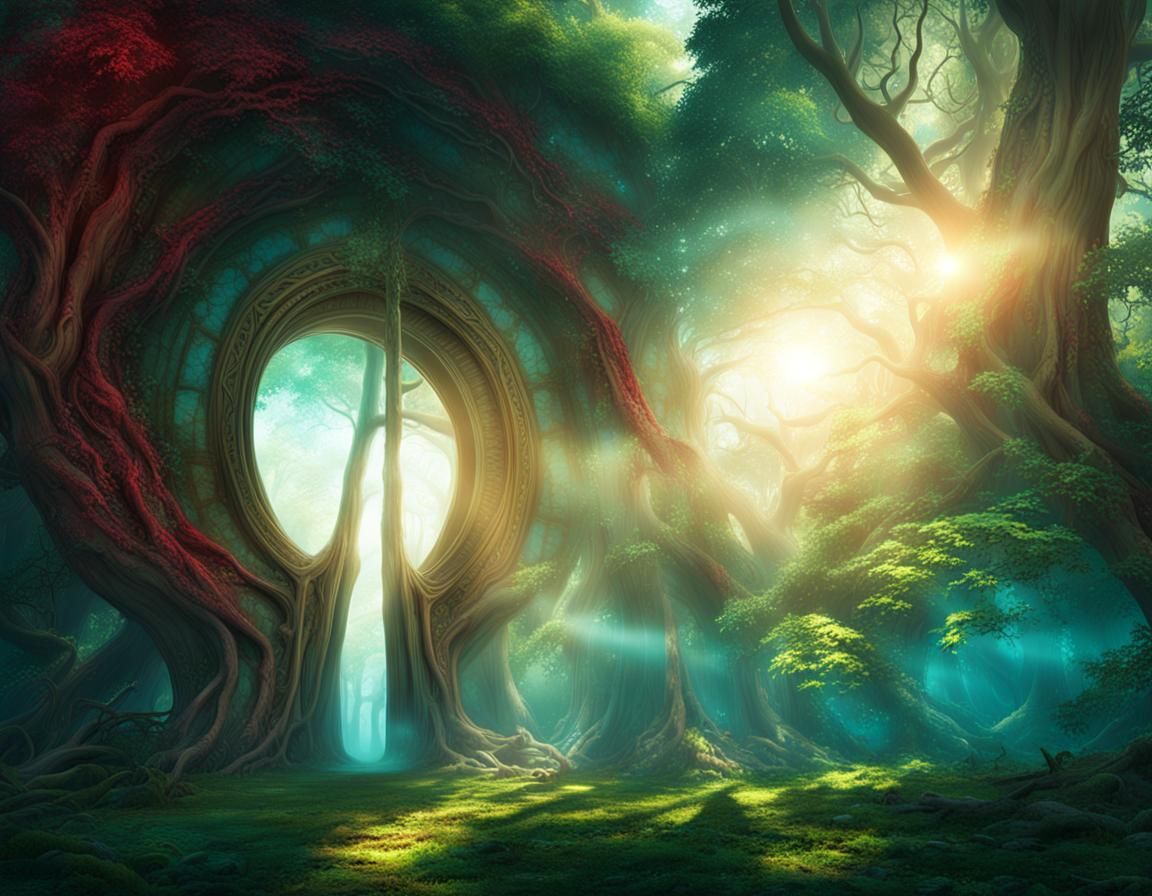 Whispers of the Luminous Forest