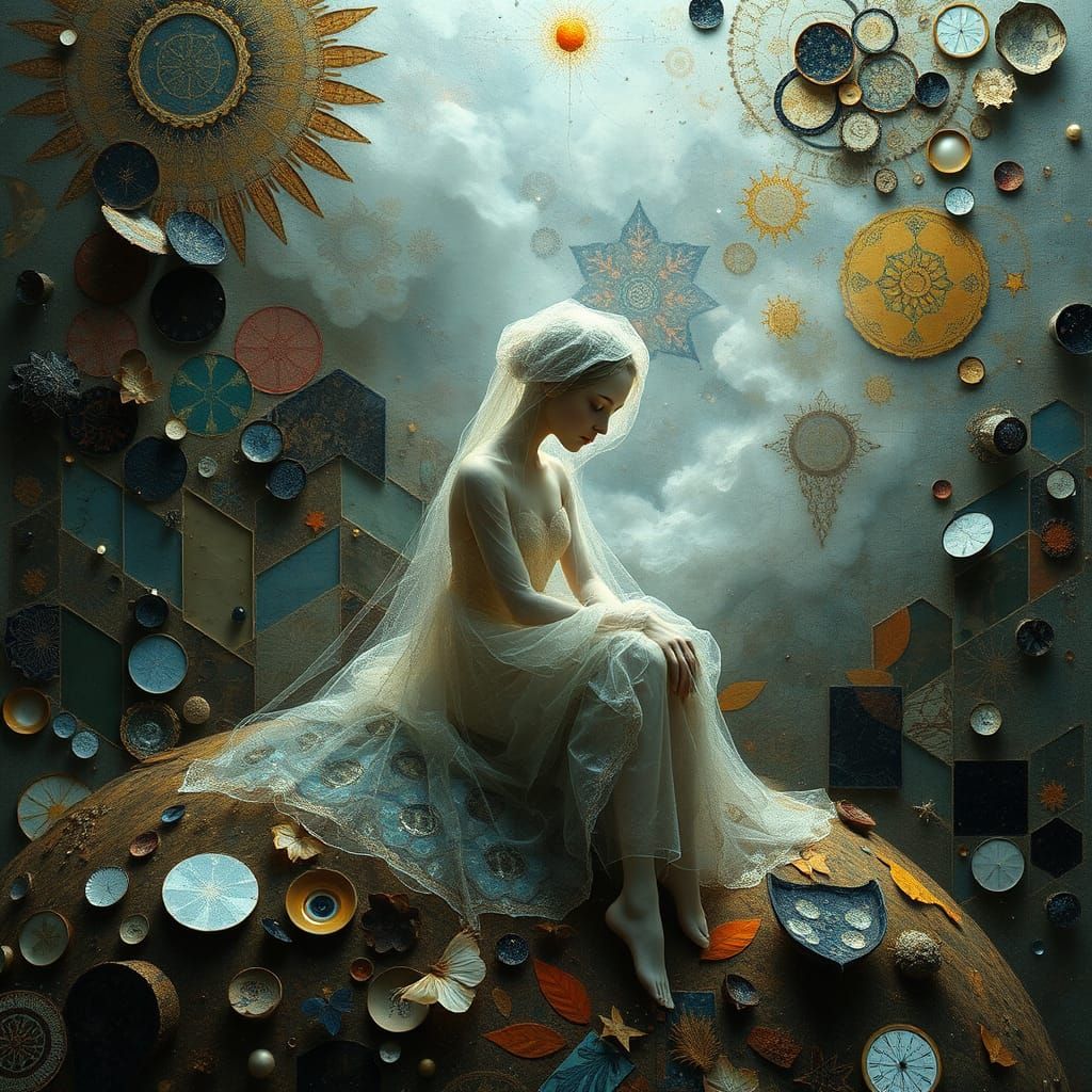 Enigmatic Figure Emerges from Cosmic Tapestry