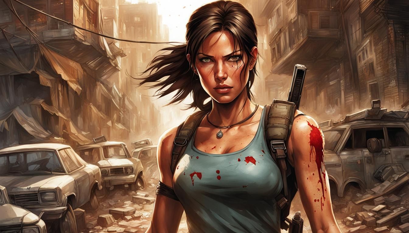 Lara Croft survivor