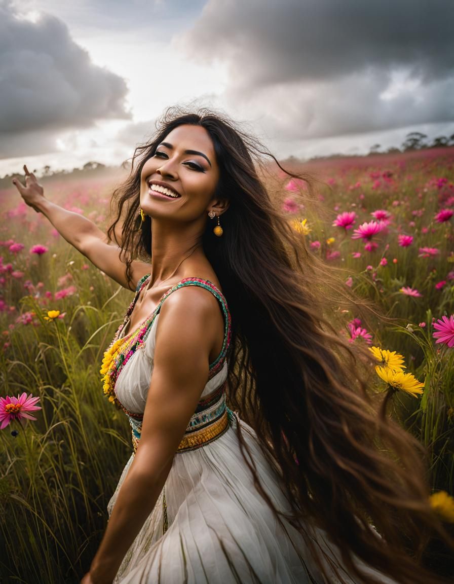 Guarani princess #73 Swamp spirit, danzando en los esteros