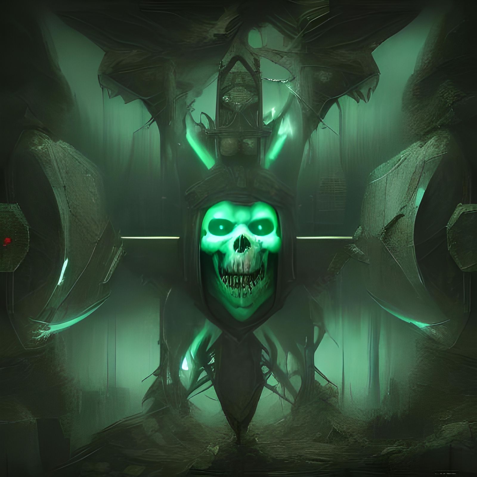 Post-Apocalyptic Dungeon with Flies and Locked People