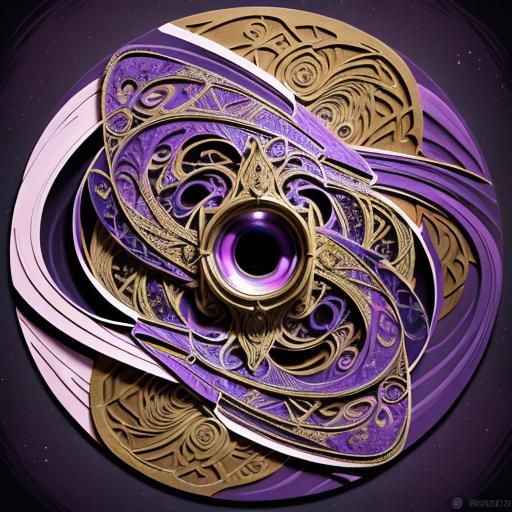 Art Deco Woman in Expressive Impasto Style