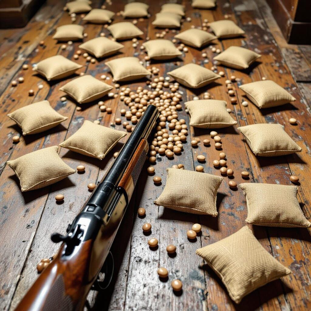 Bean Bag Chaos: A Noir-Inspired Shotgun Perspective