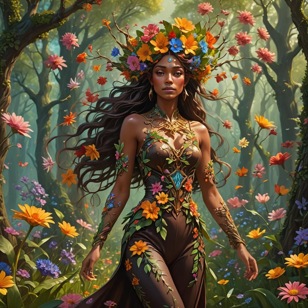 Myina - The Earth Elf