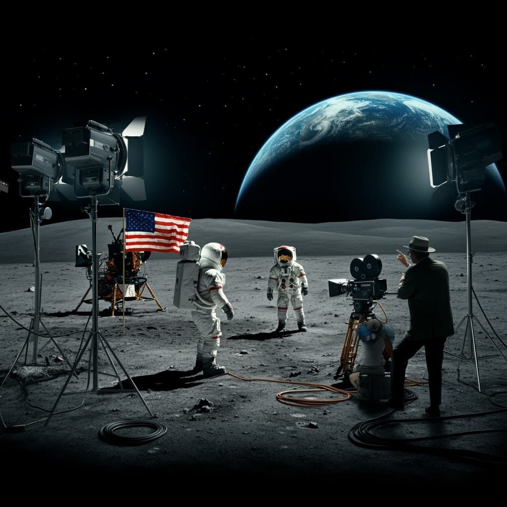 Moon Landing Illusion: Reality vs. Conspiracy