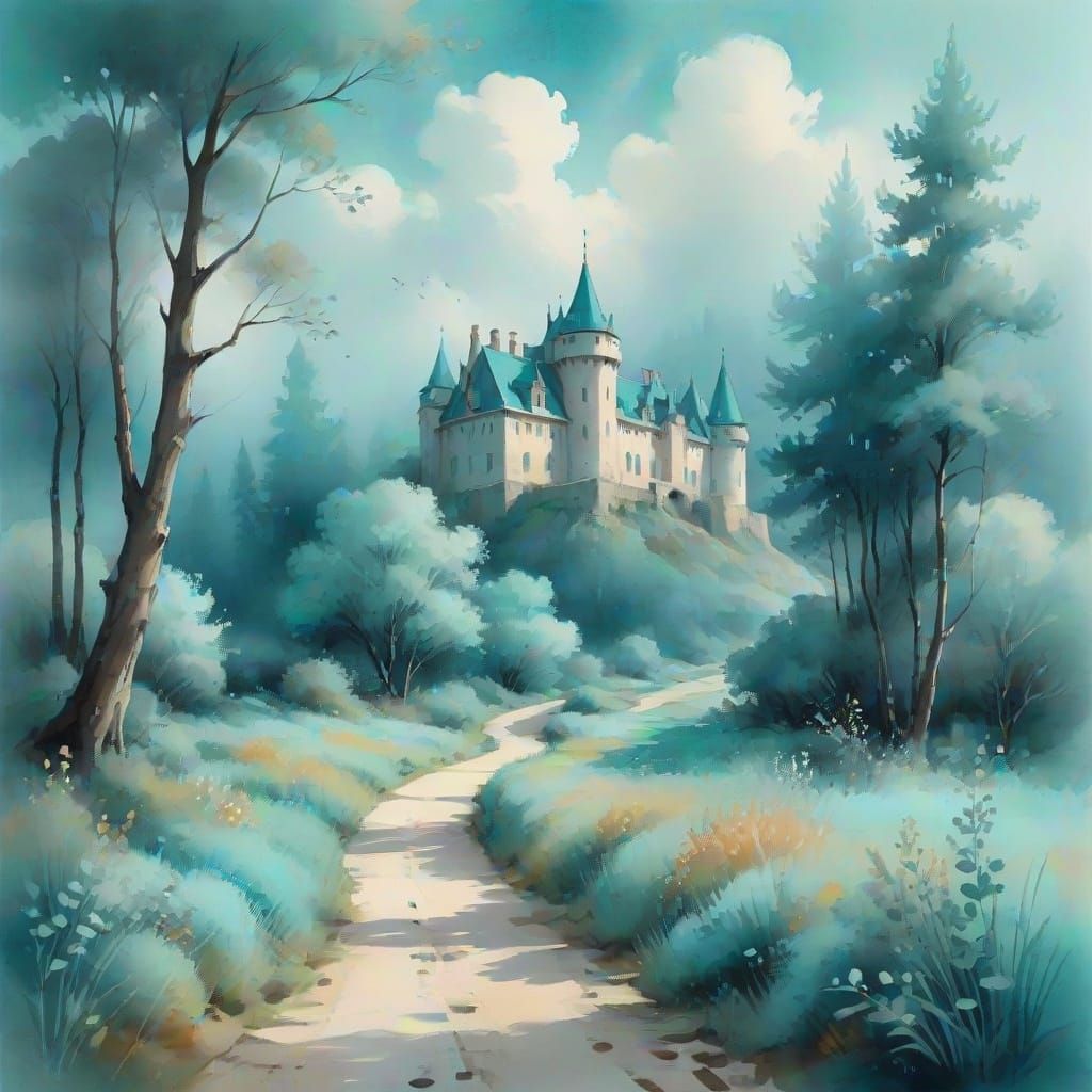Long ago in a Medieval turquoise land