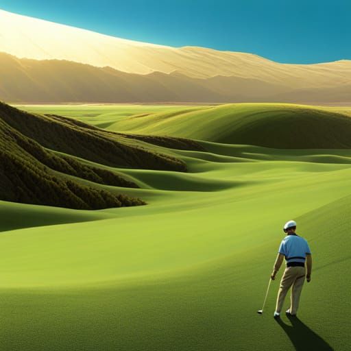 Titan Golf Fashion in Atompunk Style