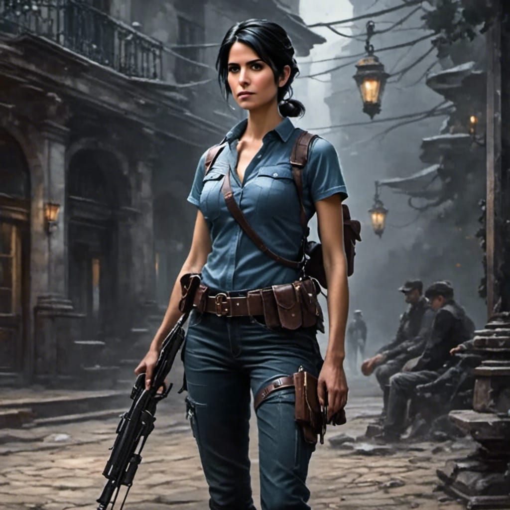 Jill Valentine Portrait from Resident Evil