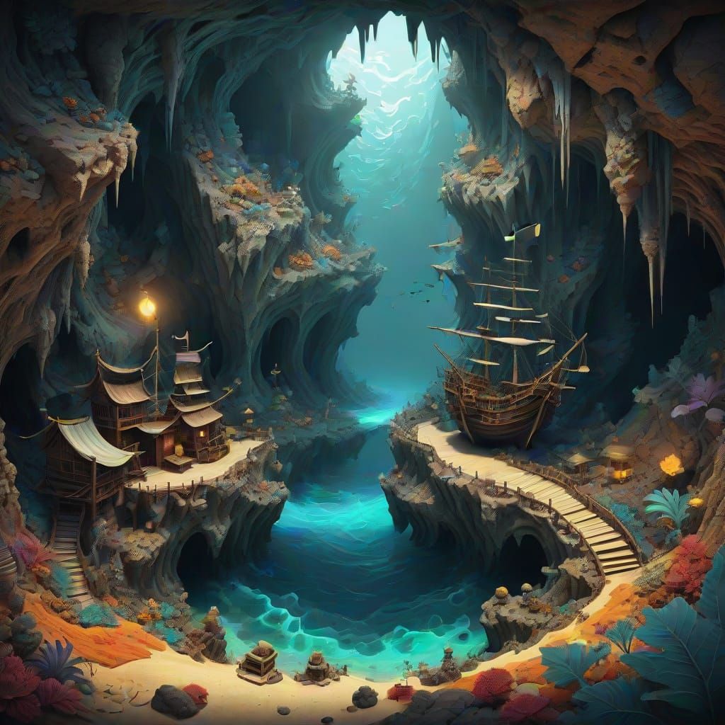 Mystical Pirate's Hidden Oasis