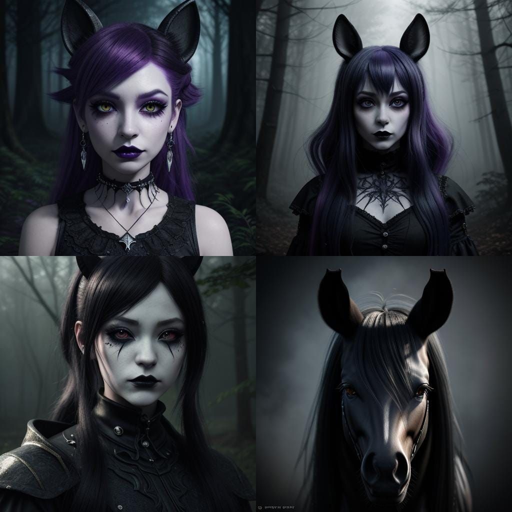 Goth Horse