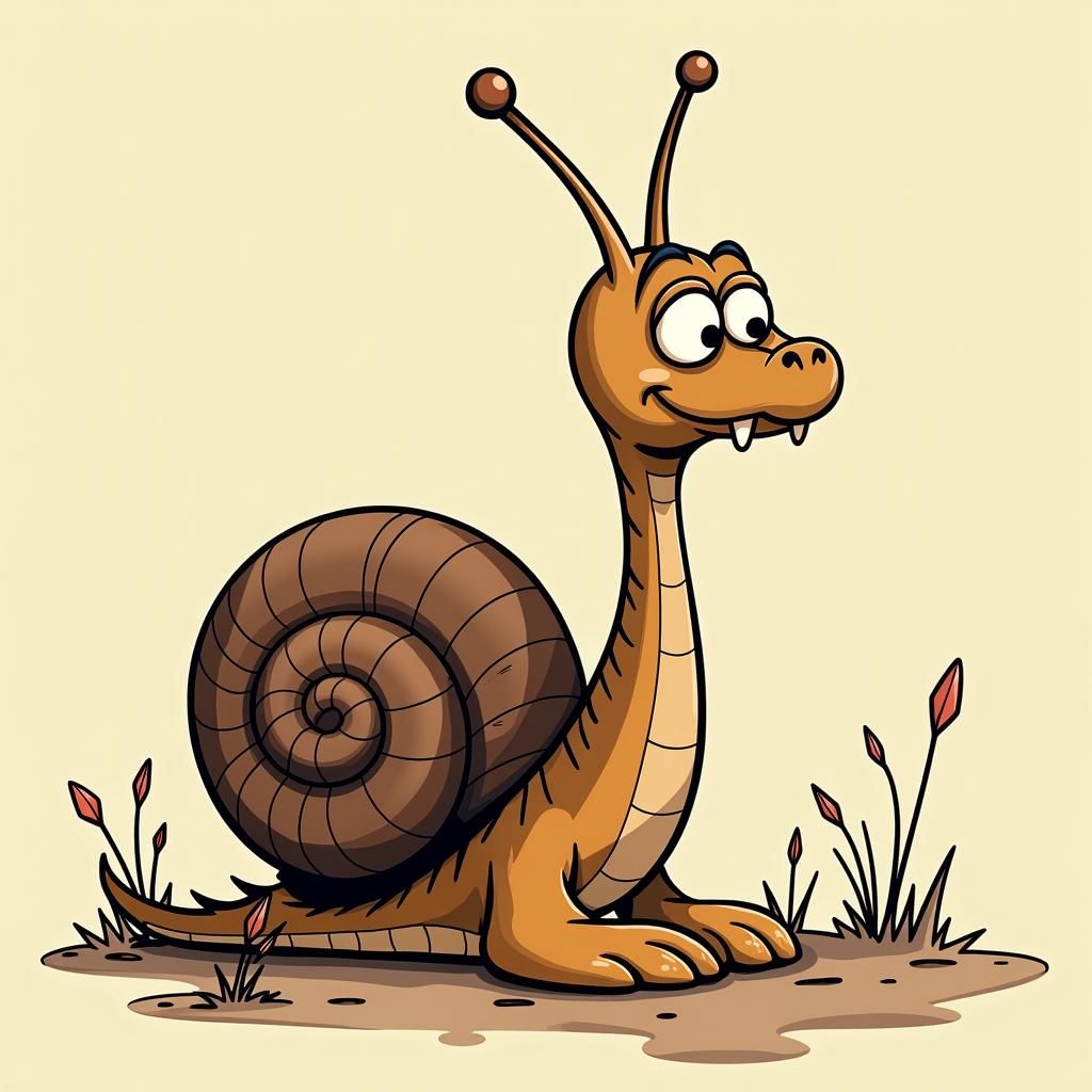 Stylized Characters in 90s Nickelodeon Cartoon Style