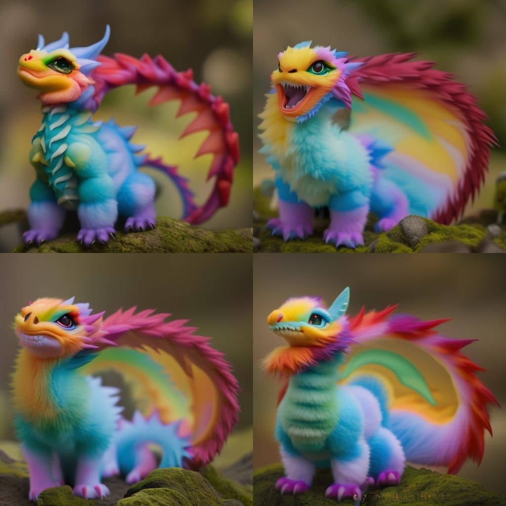 Rainbow Snicklback Dragons