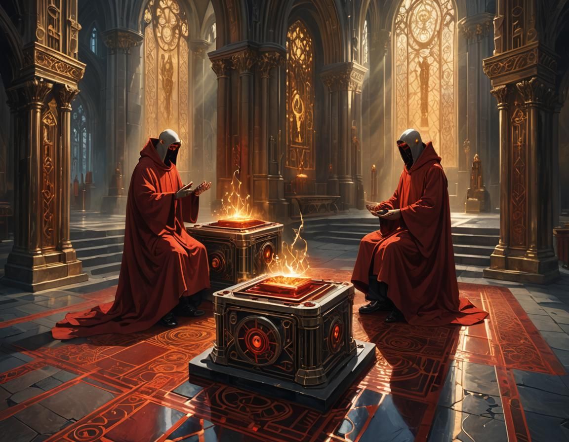 Tech-Priests and Toaster Altar: Renaissance Surrealism