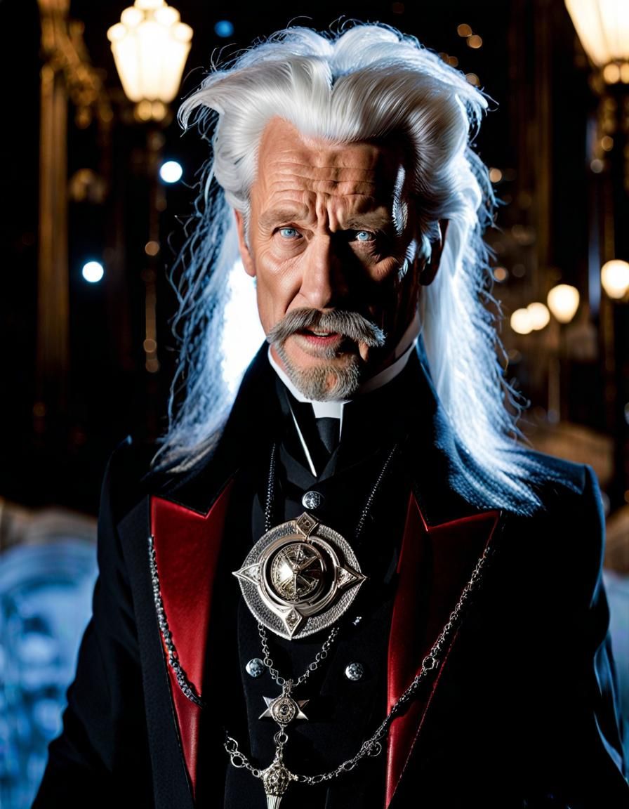 James Montague Welles, the Vampire Bishop of Damnation City.