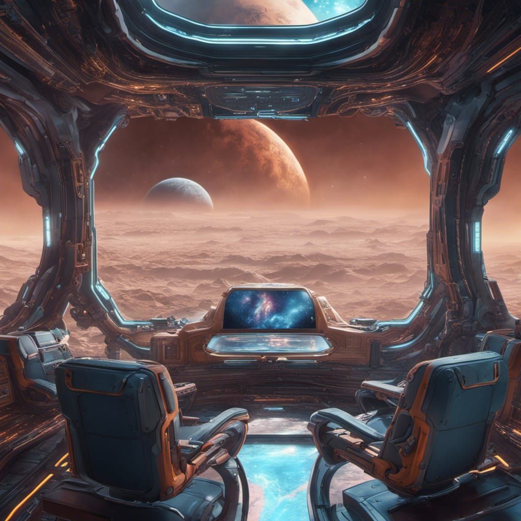 Interplanetary Transport with Spectacular Space View