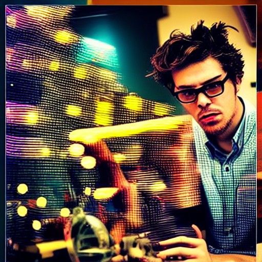 Mad Scientist Portrait: Professional Photography