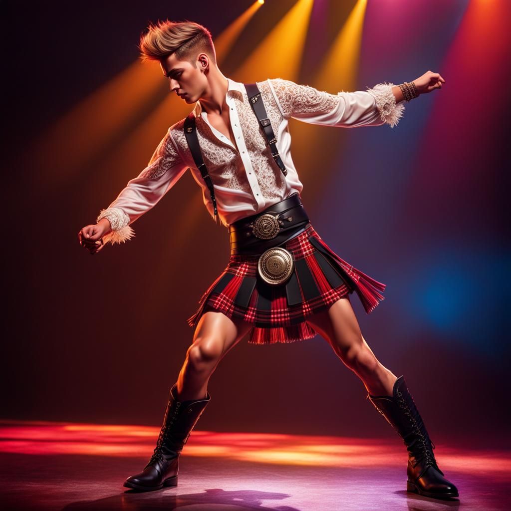 Dancer in a Kilt 240210A