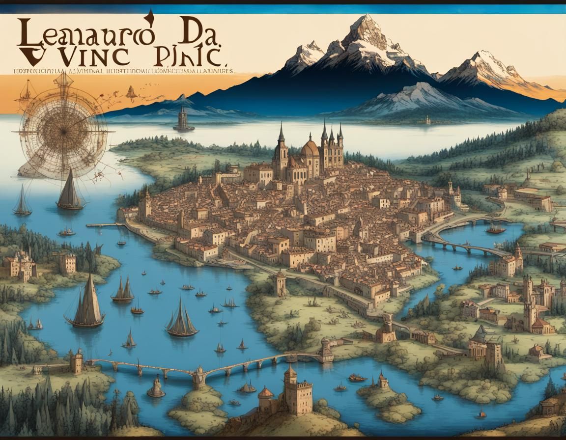 16k resolution, art by Leonardo da Vinci, Albrecht Dürer, mo...