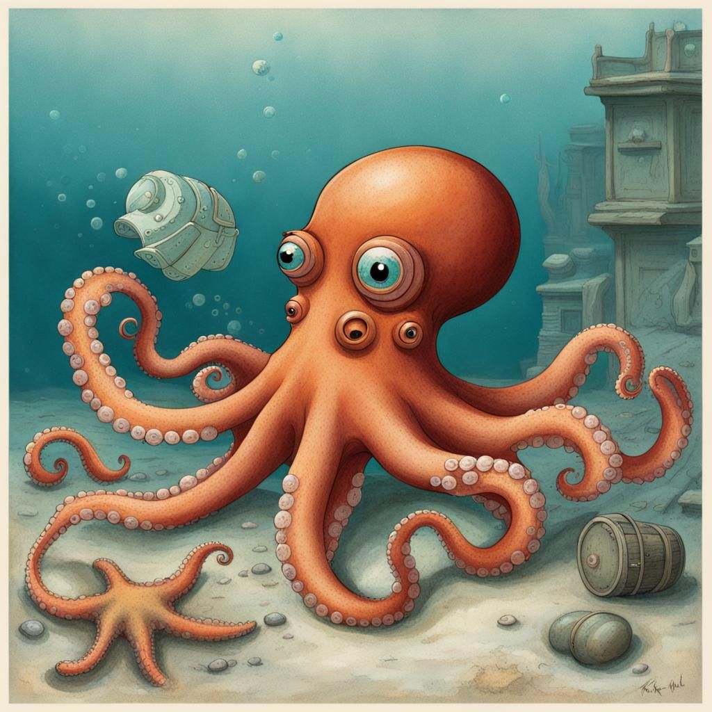 Octopus Kitting Activity Generated by AI
