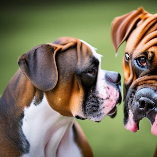 Boxer Dogs in Natural Light: Professional Photography