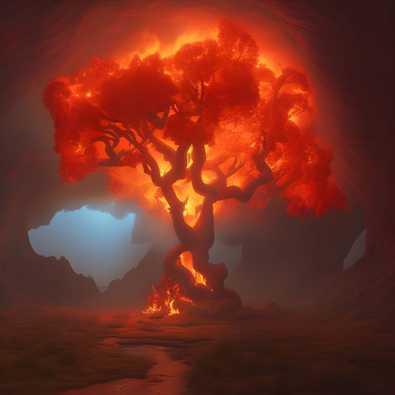 The Burning Tree