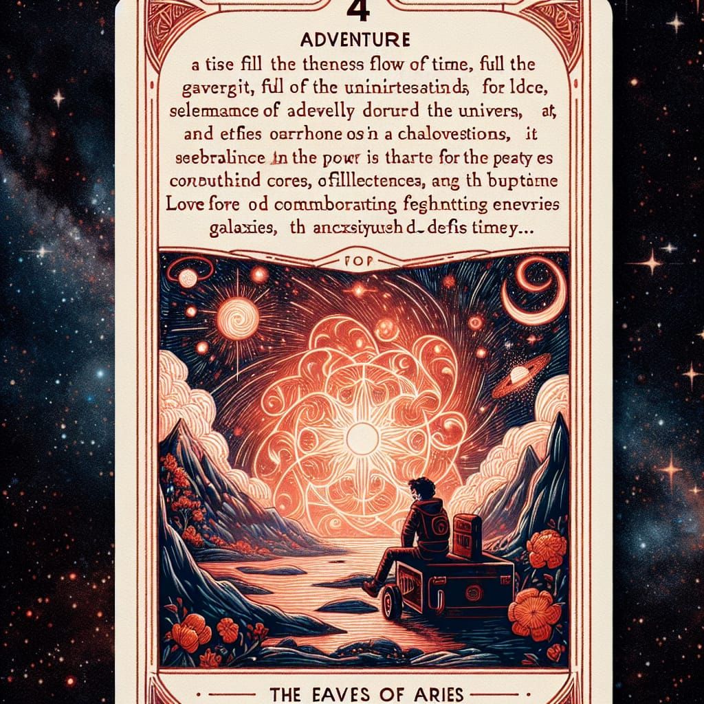 Cosmic Tarot: The 4 of Wands in Time