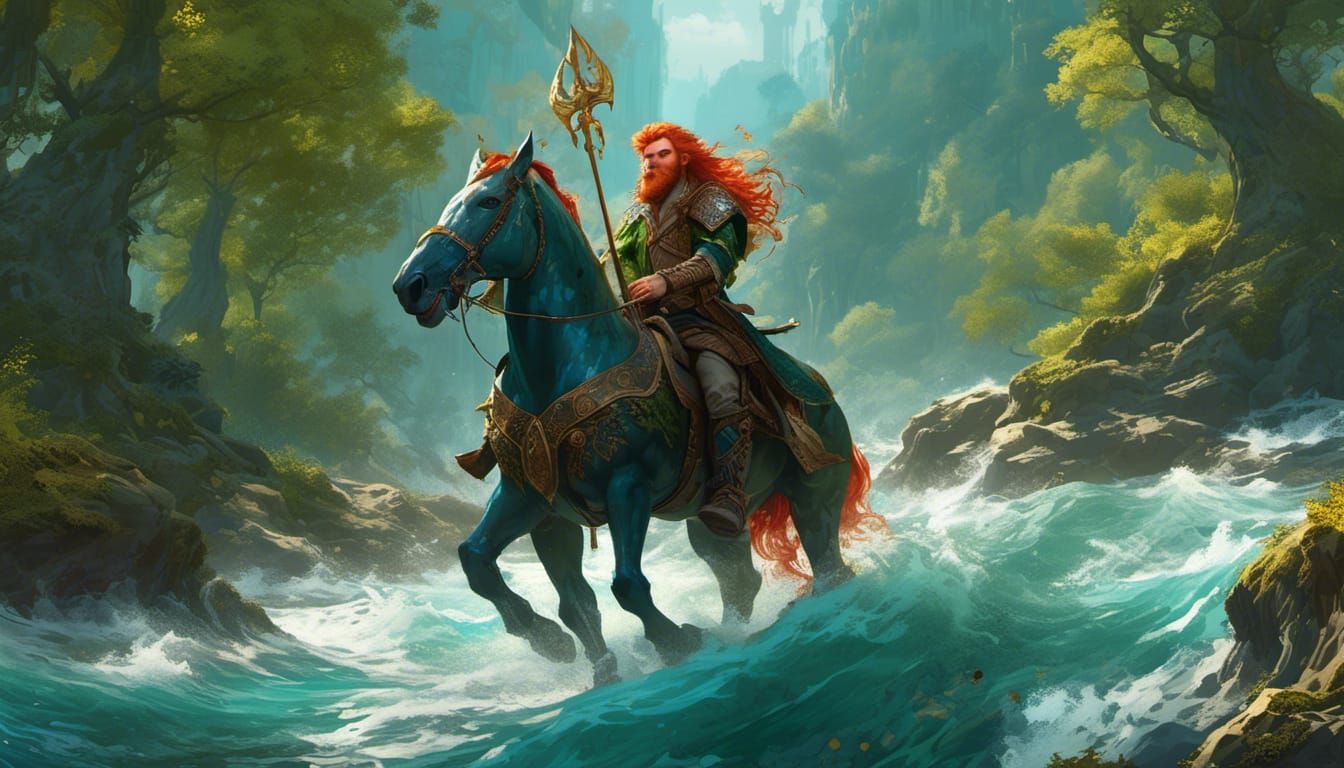 Handsome Centaur Archer in Hyperreal Detail