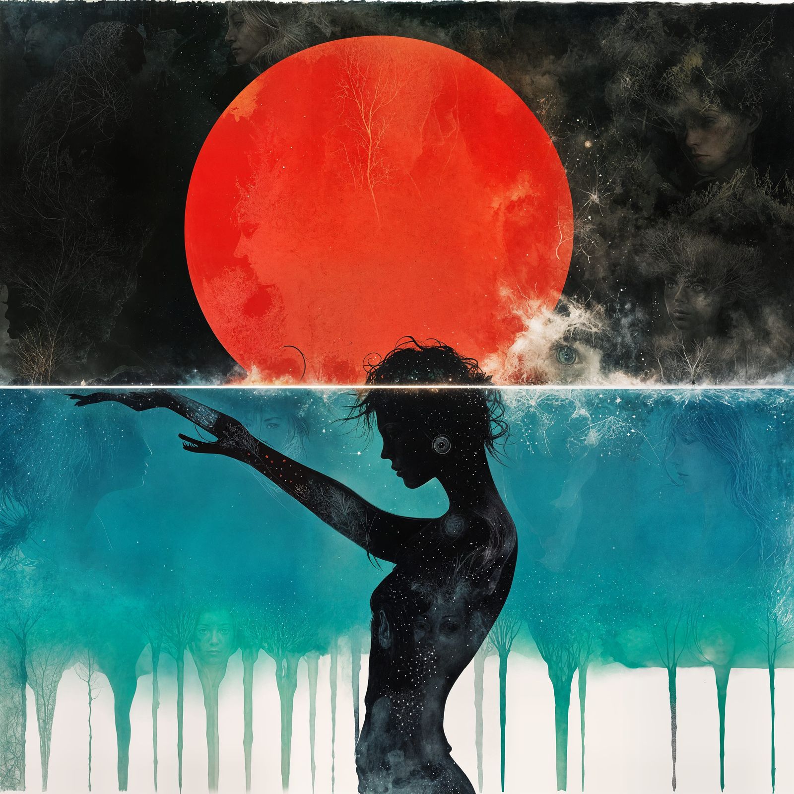 glitchcore surrealism