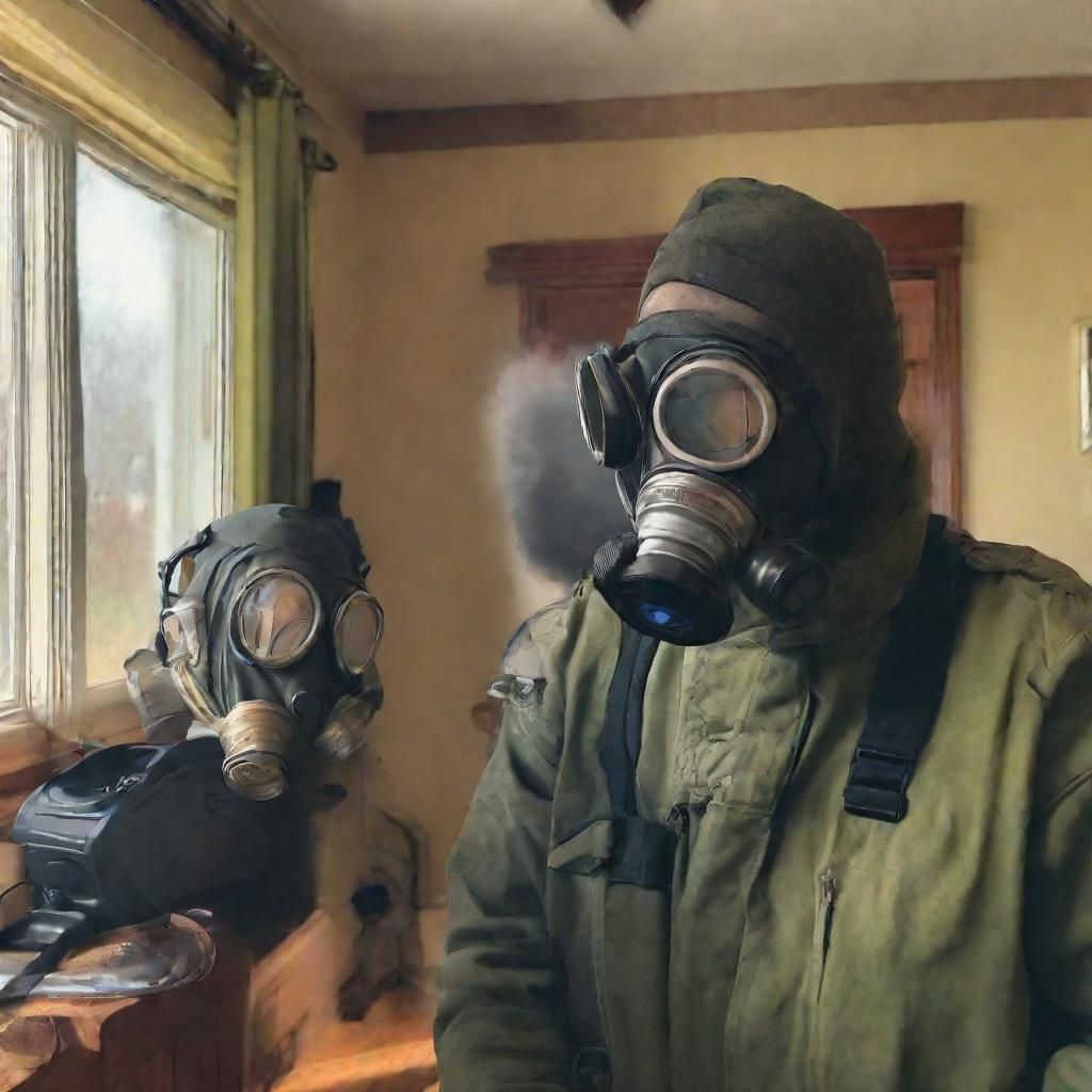 Gas Masks: A Modern Household Portrait