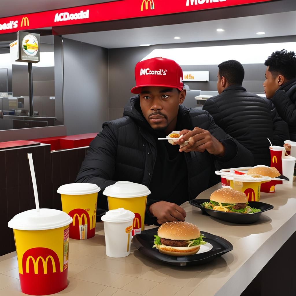 G-Man Skibidi Toilet at McDonald's