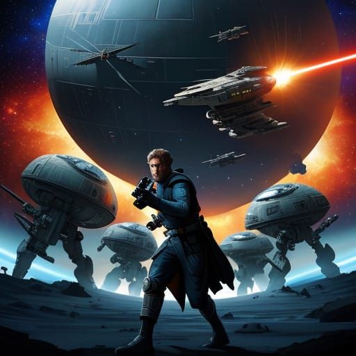 Star Wars and Star Trek Alliance: Sci-Fi Digital Art