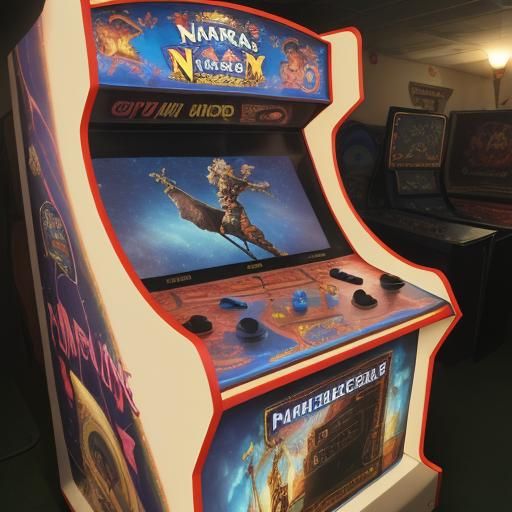 Narnia Themed Arcade Game Cabinet