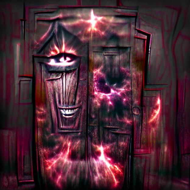 Sinister Doorway Beckons: A Journey into the Unknown