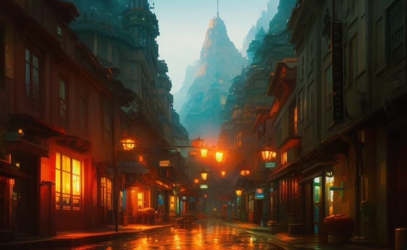 Robot Art Workshop: Anime Gouache Style