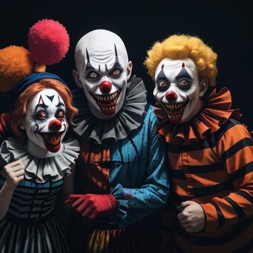 Scary Clowns Owning the Night