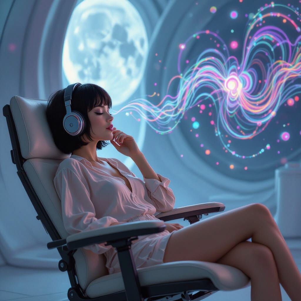 Synesthesia in Zero Gravity: A Meditative Vision