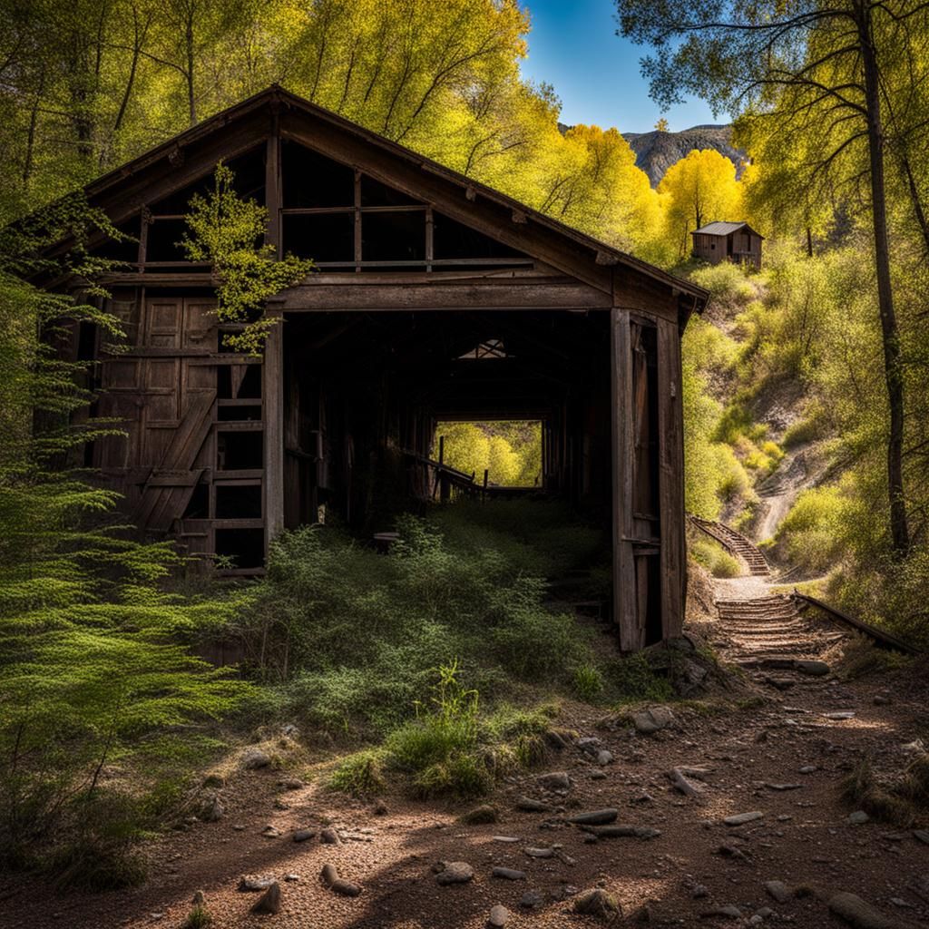 Abandoned Mining Sites: An AI Interpretation