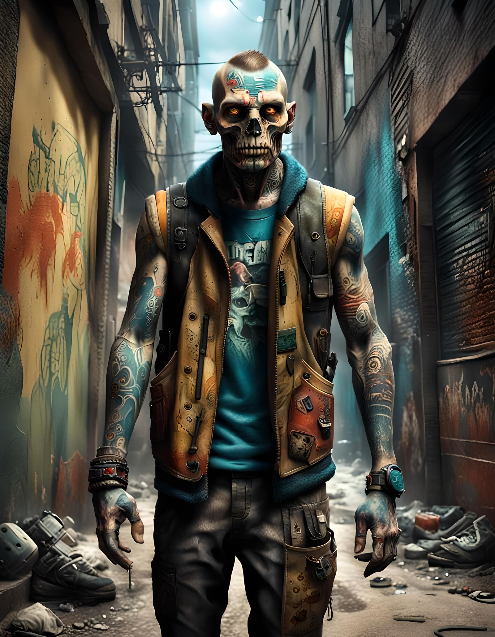 “Don’t scream, the others will hear you!”