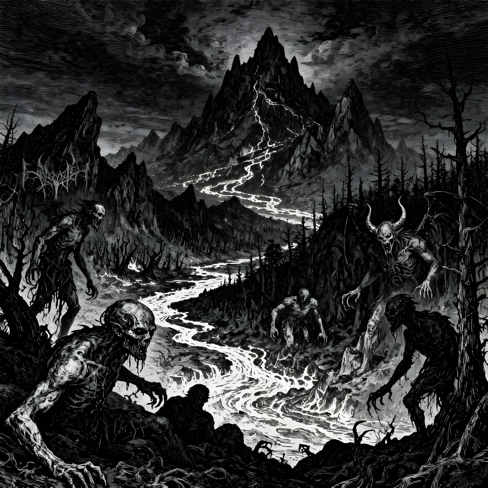 Ominous Black Metal Art: Demons, Hell, and Horror